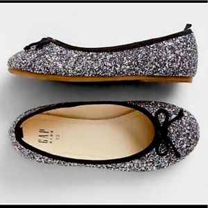 Girls GAP Multi-glitter Ballet Flats